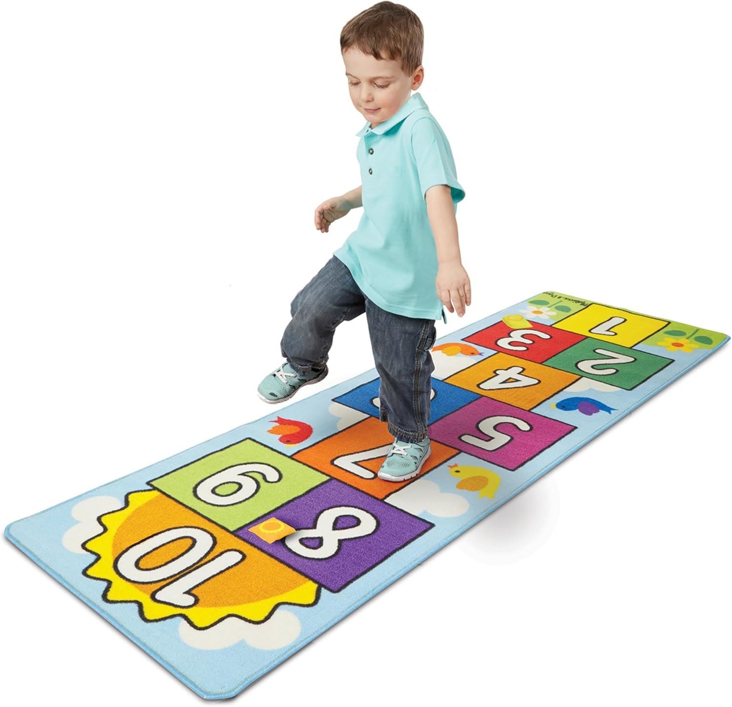 Hop & Count Hopscotch Rug 96152 (Melissa & Doug)