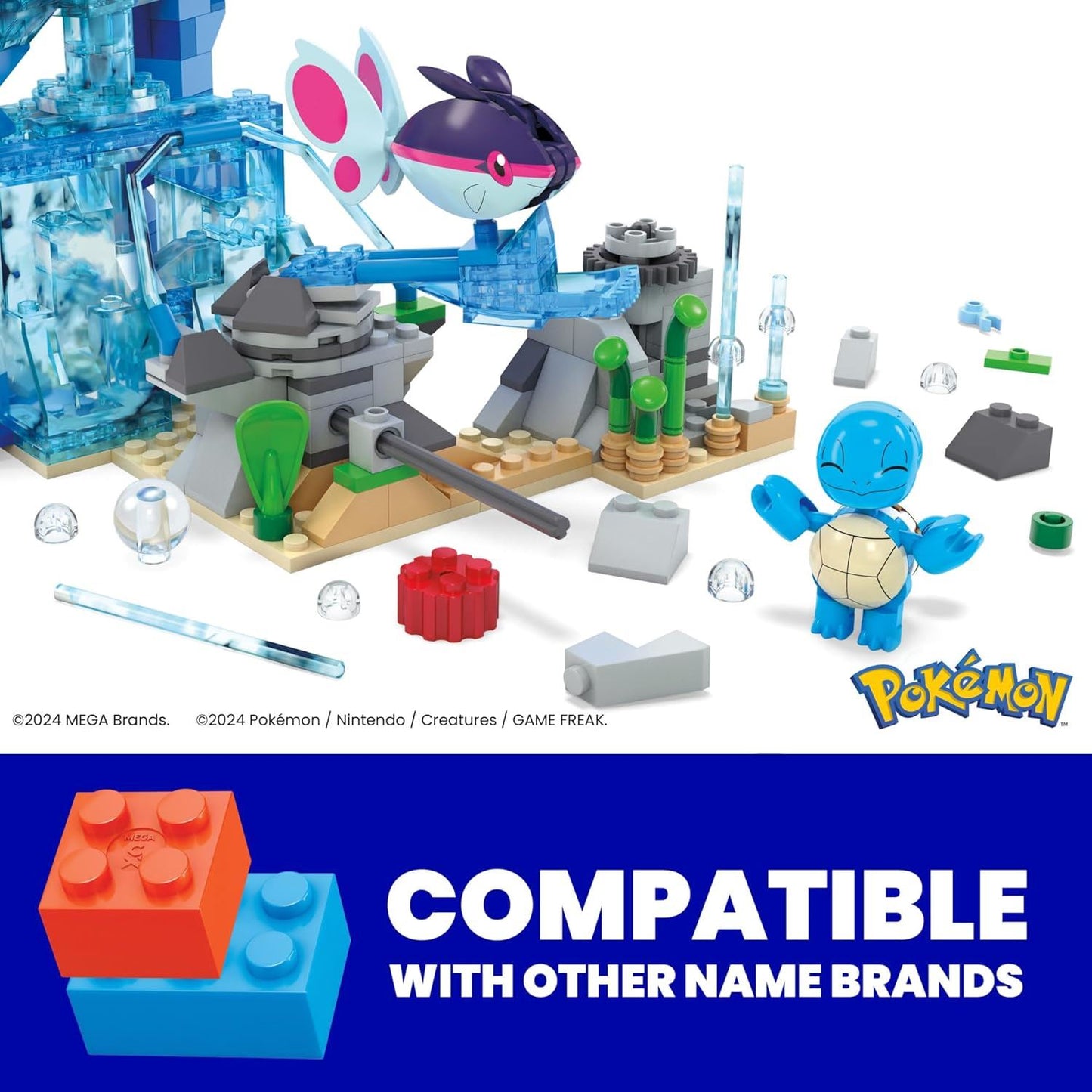 Aquatic Adventure HXF79 Pokémon Building Toy Kit (MEGA / Pokemon)