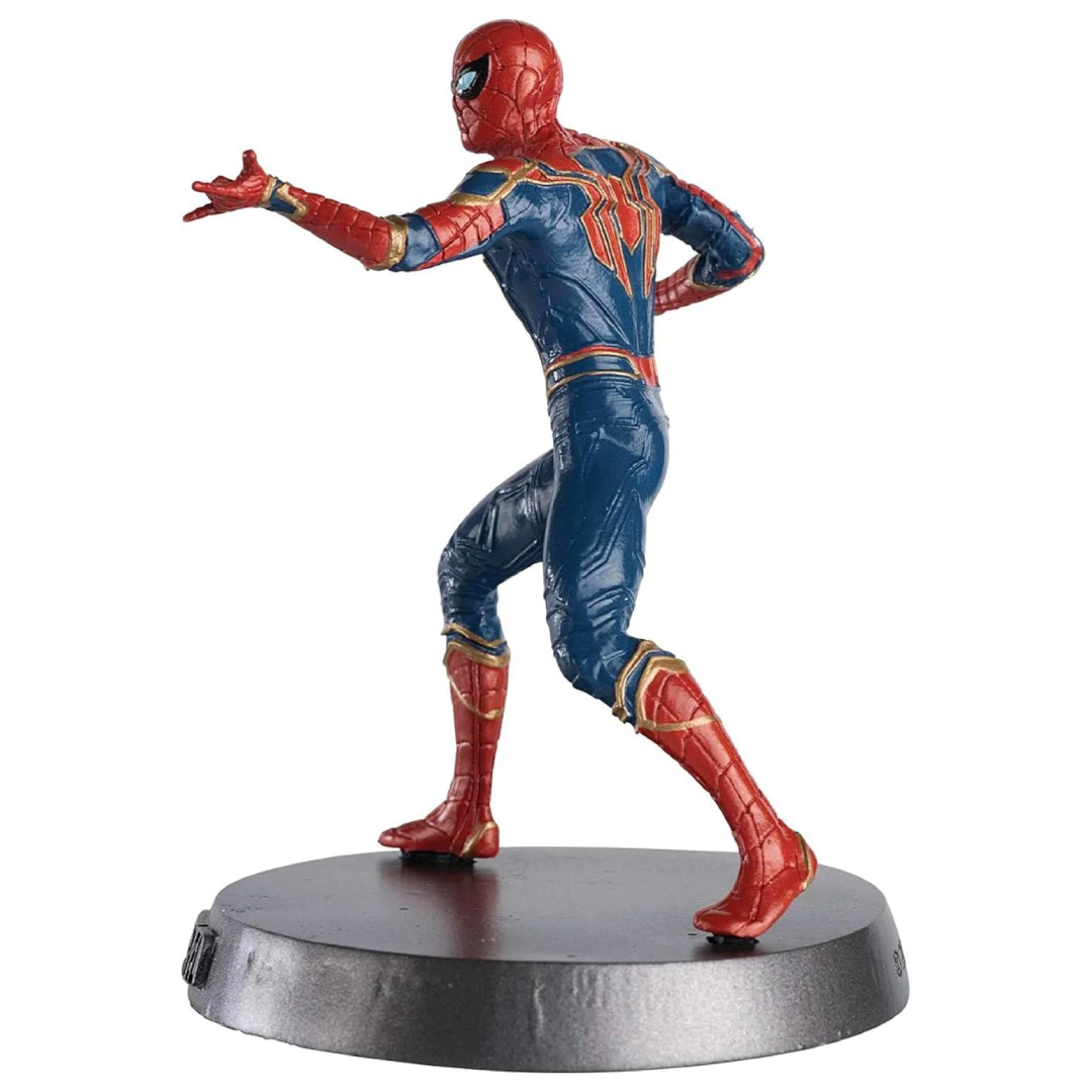 IRON SPIDER Spider-Man Metal Statue 1:18 Scale Figurine (Marvel Eaglemoss Heavyweights)