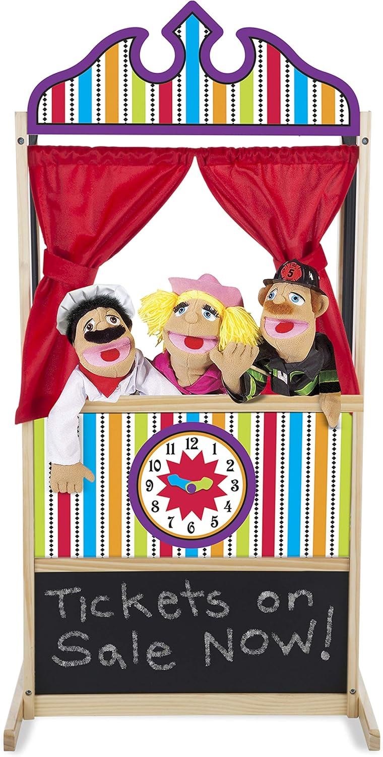 Wooden Deluxe Puppet Theater 2530 (Melissa & Doug)