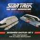 Enterprise Shuttles - Set 3 (Type 7 Shuttlecraft & Type 9A Cargo Shuttlecraft) Model Die Cast Ship (Eaglemoss / Star Trek)