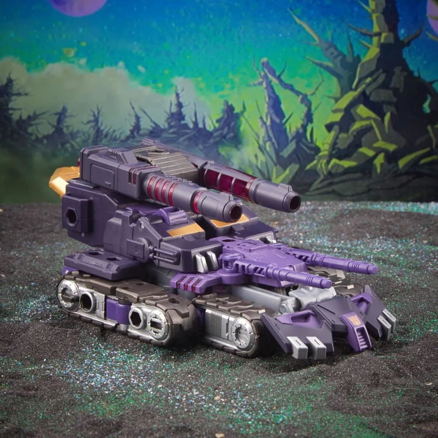 Transformers Legacy Evolution Tarn Voyager Class Action Figure - Comic Universe Decepticon Justice Division F7205 Tank Takara TOMY