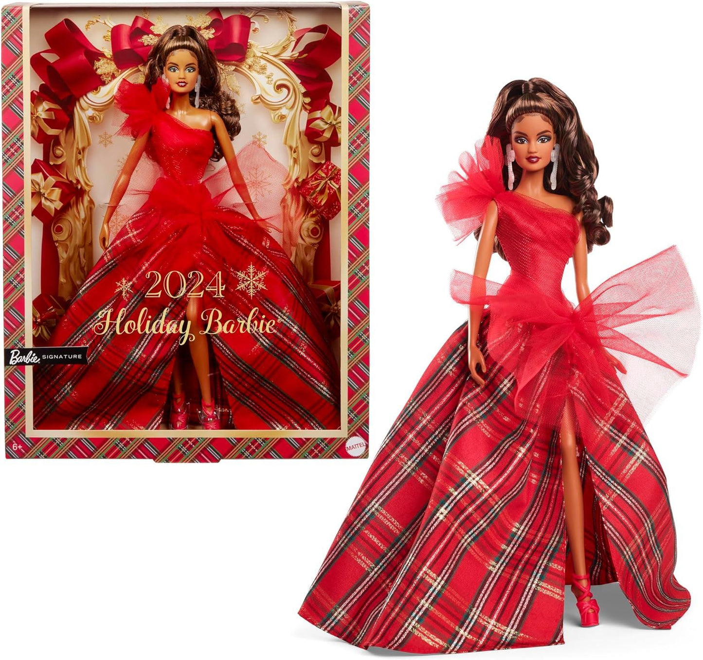 Holiday Barbie Doll HRM63 Signature 2024 Brunette (Barbie)