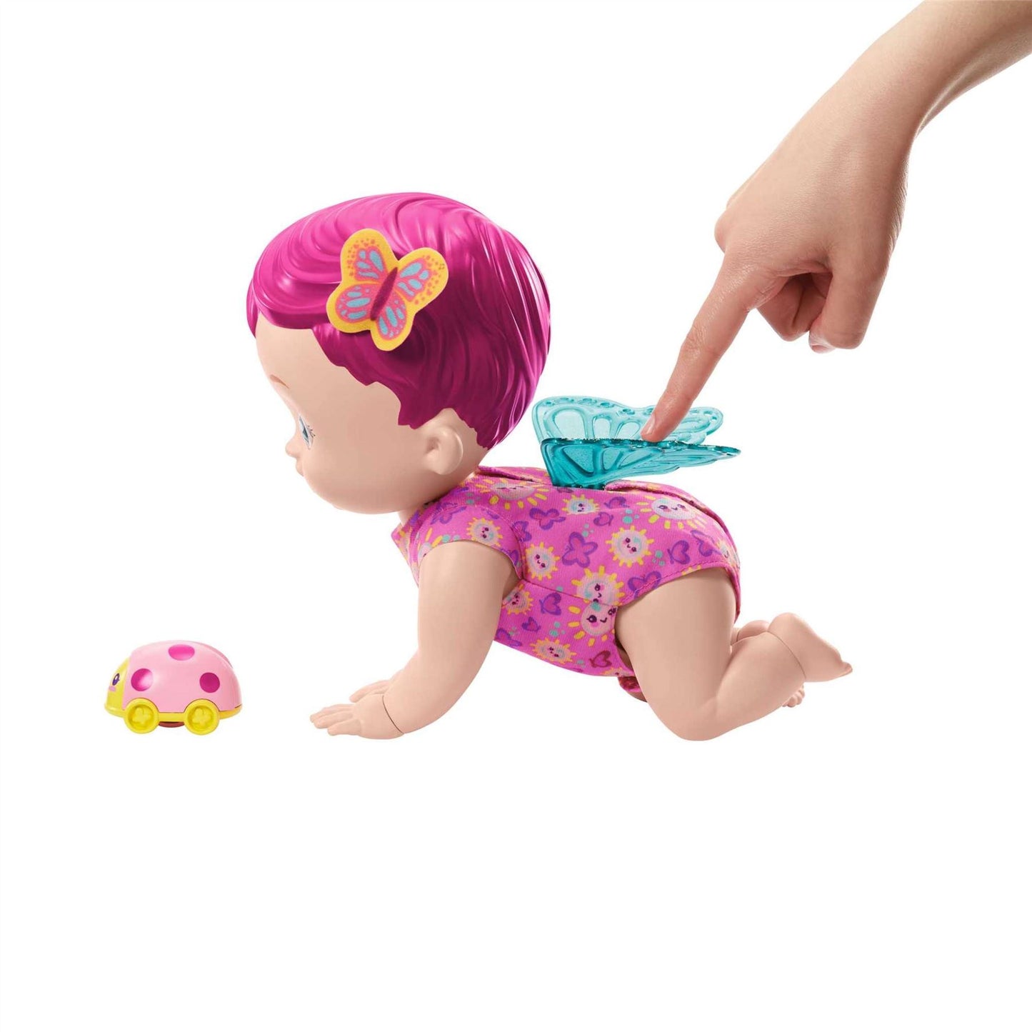 My Garden Baby Giggle & Crawl Baby Butterfly Doll GYP31