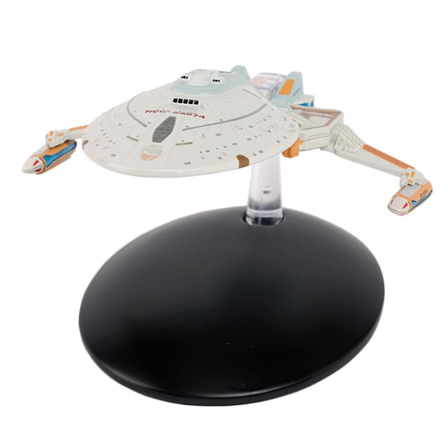 #122 U.S.S. Yeager NCC-65674 Model Diecast Ship (Eaglemoss / Star Trek)