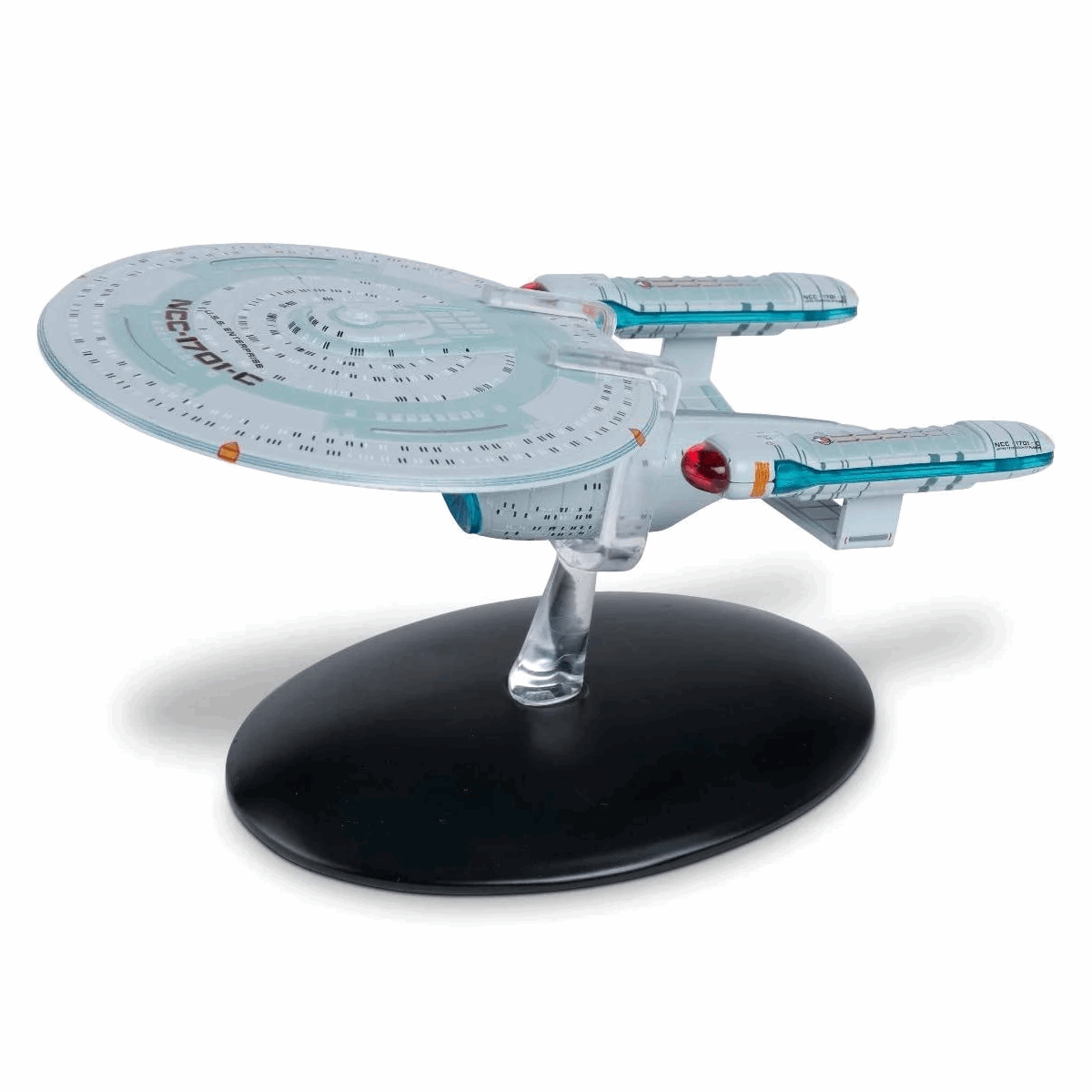 #10 U.S.S. Enterprise NCC-1701-C (Ambassador-class) Ship Model Die Cast Starship Window Boxed (Eaglemoss / Star Trek)