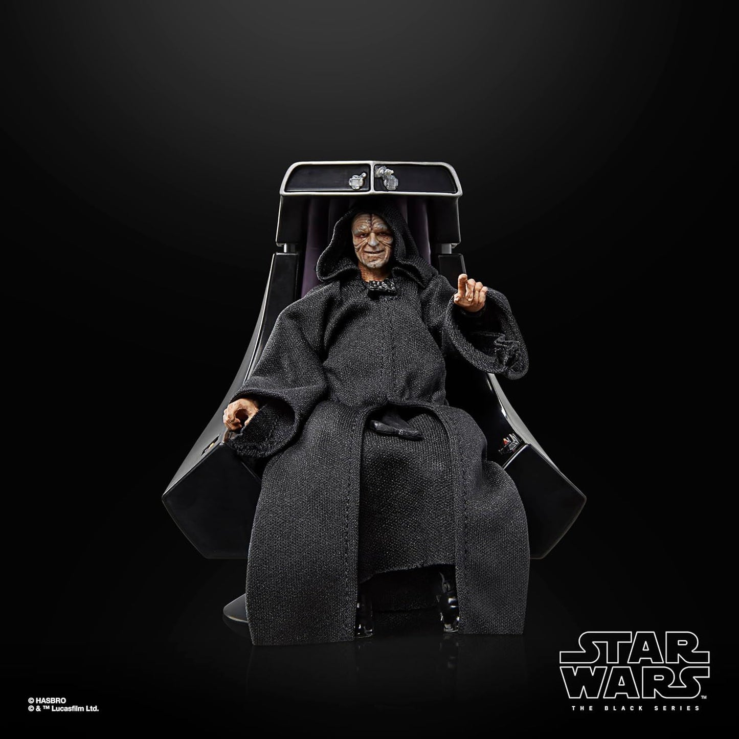 Emperor Palpatine & Throne G1318 Action Figure The Black Series (Star Wars: Return of the Jedi)