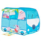 Peppa Pig Campervan Pop-Up Play Tent  Playhouse Indoor & Outdoor Fun Large Blue