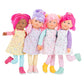Praline Corolle Pop Rainbow Doll Soft Fabric Arms Legs Vanilla Scent 40 cm