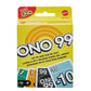 ONO 99 Card Game UNO Mattel Games Age 7+ 2-4 Players HHL37