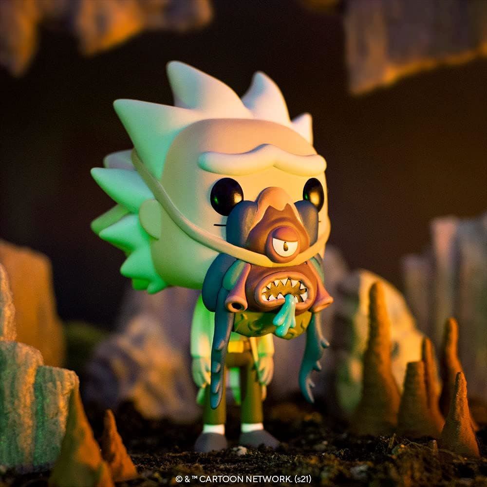 Rick with Glorzo #956 Pop! Animation Vinyl Figure 55250 – Rick and Morty Funko Collectible 3.75″ Cartoon Figure