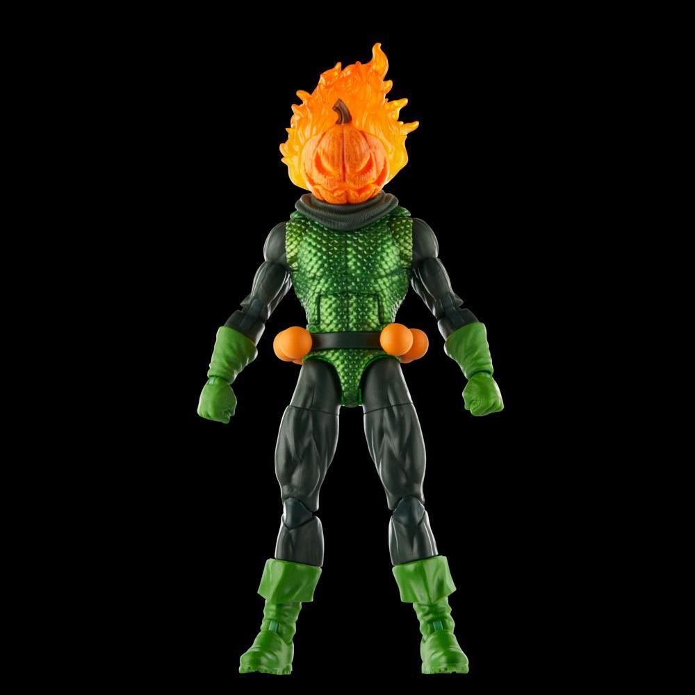 Jack O’Lantern 6″ Action Figure – Marvel Legends Series F9024 by Hasbro – Spider-Man Comics Villain with Hovercraft & Pumpkin Grenade