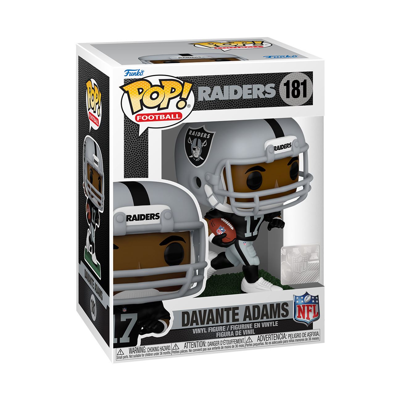 Davante Adams #181 Pop Vinyl Figure 72243 (POP! Football: NFL Las Vegas Raiders)
