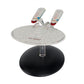 Model of a spaceship on a white background