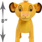 Simba Walking Plush 11521 8" Soft Toy with Sounds (Disney)