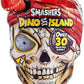 Smashers Dino Island Giant Skull 7488 – ZURU 30-Surprise Smash Playset RED Megalodon Shark Edition – Action Playset for Kids