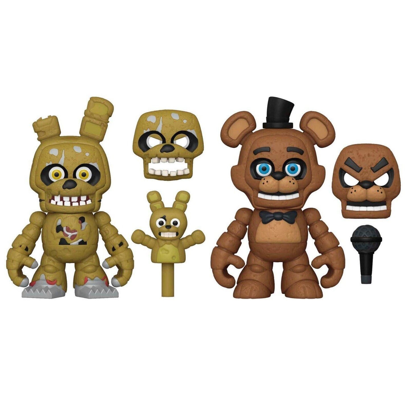 Funko Snaps! Springtrap and Freddy FNAF 2PK Vinyl Collectibles Age 8+ 12pcs