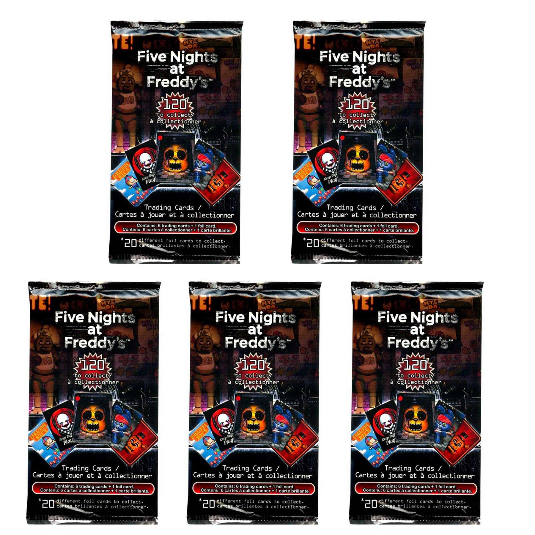  Just Toys Intl. Five Nights at Freddy's Trading Card Pack :  Toys & Games
