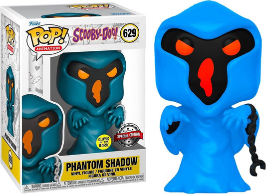 Funko Pop GITD Scooby-Doo Phantom Shadow Vinyl Figure #629 60159 Special Edition