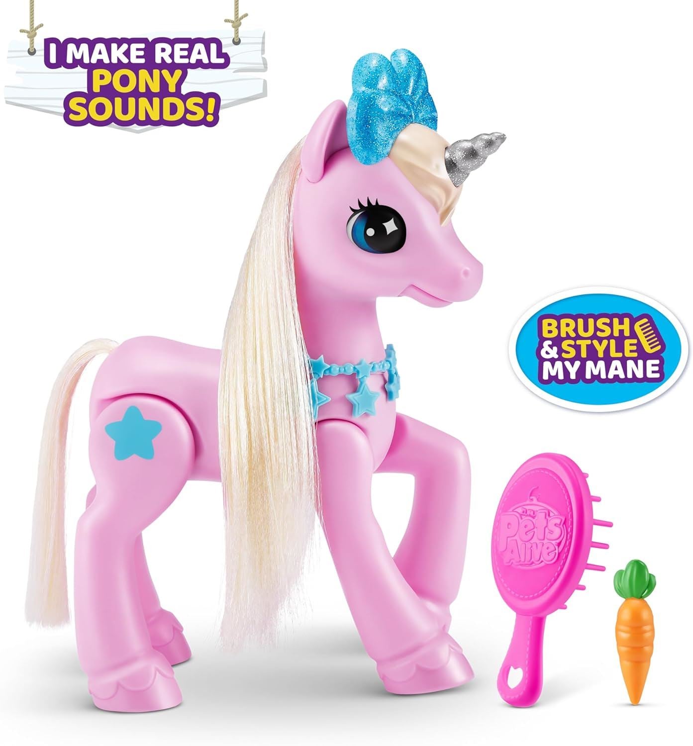 My Magical Unicorn and Stable 9545 Interactive Electronic Pet (Pets Alive)