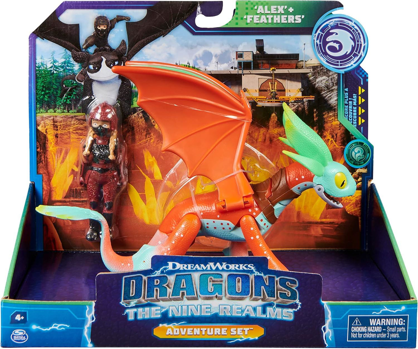 Alex + Feathers 6066720 Adventure Set (Dragons: The Nine Realms)
