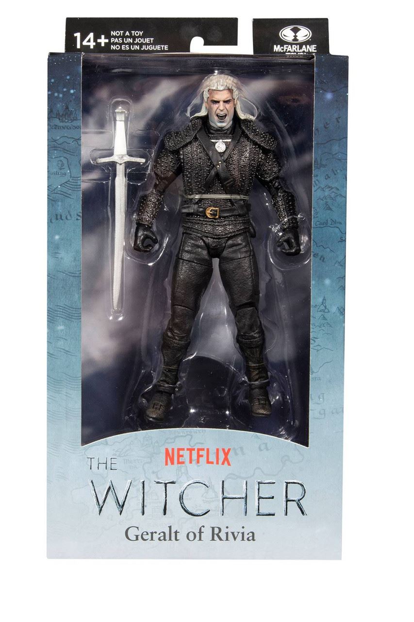 McFarlane Toys Witcher Netflix Geralt of Rivia Kikimora Battle 7" Action Figure