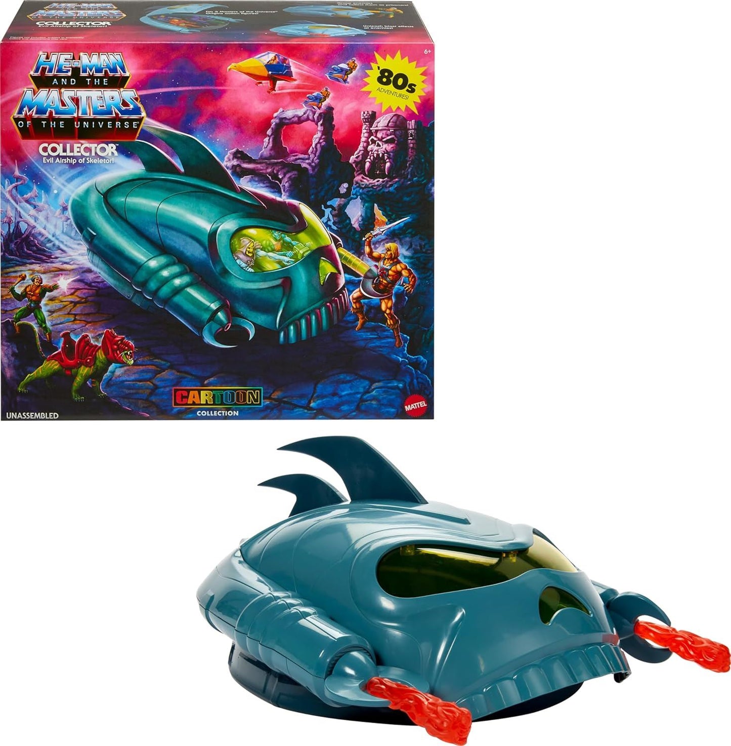 Skeletor Airship Collector Vehicle HTN00 Cartoon Collection (Masters of Universe / MOTU)