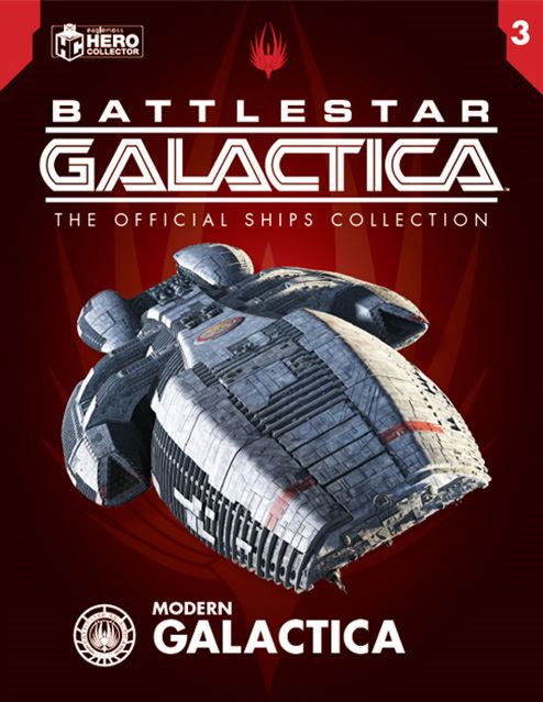 #03 Modern Galactica (2004 Series) Model Diecast Ship (Eaglemoss / Battlestar Galactica)