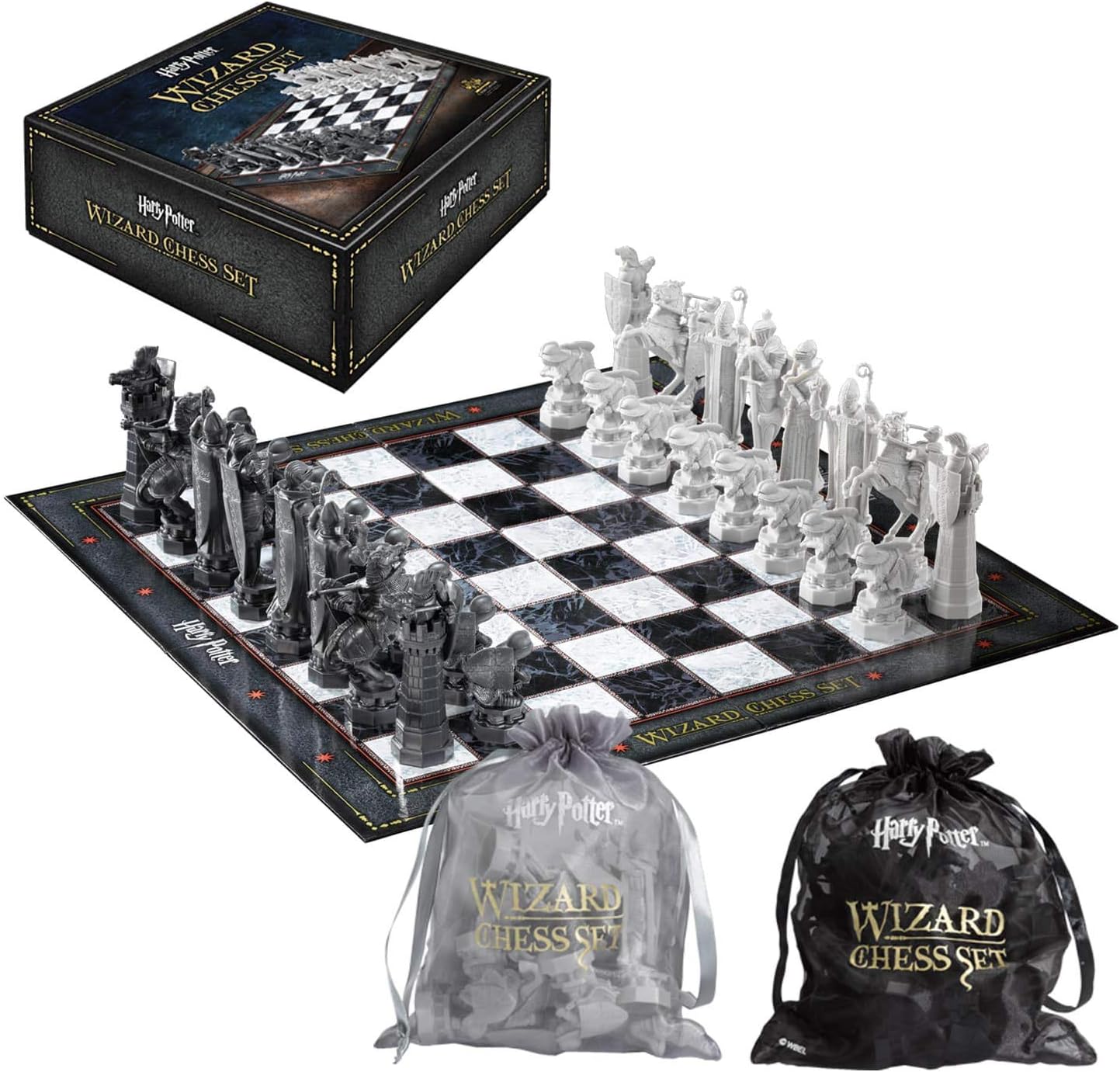 Harry Potter Wizard Chess Set (The Noble Collection) - On-Screen Movie Replica!