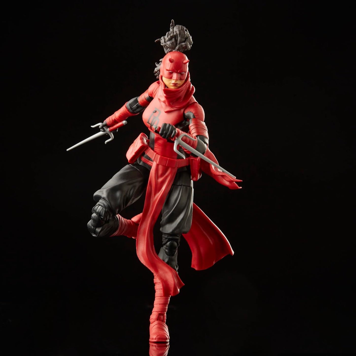 Elektra Natchios Daredevil 6″ Action Figure – Marvel Legends Series by Hasbro | Comics-Inspired Spider-Man Wave Elektra with Accessories