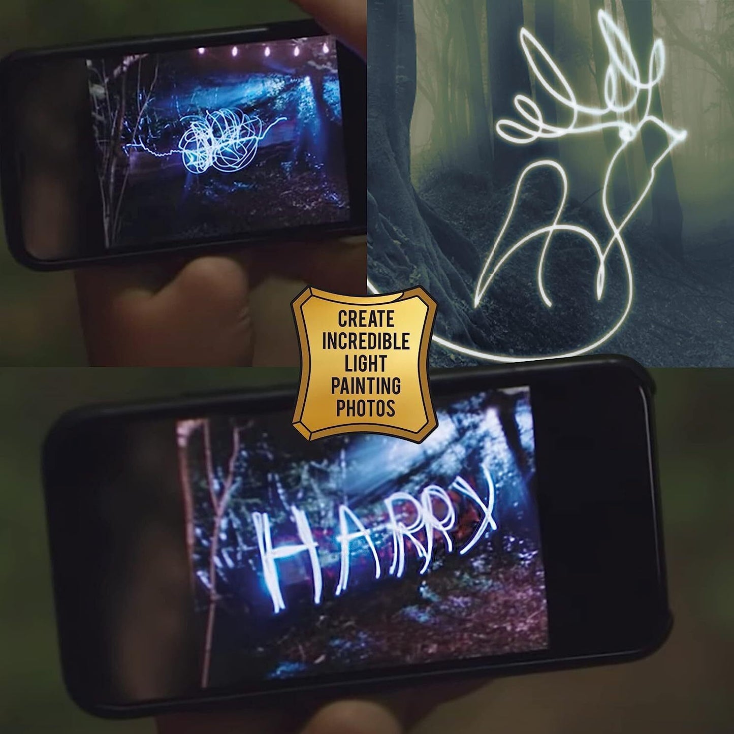 Draco Malfoy Harry Potter Wand 7" Lumos Magic Wand (Wizarding World)