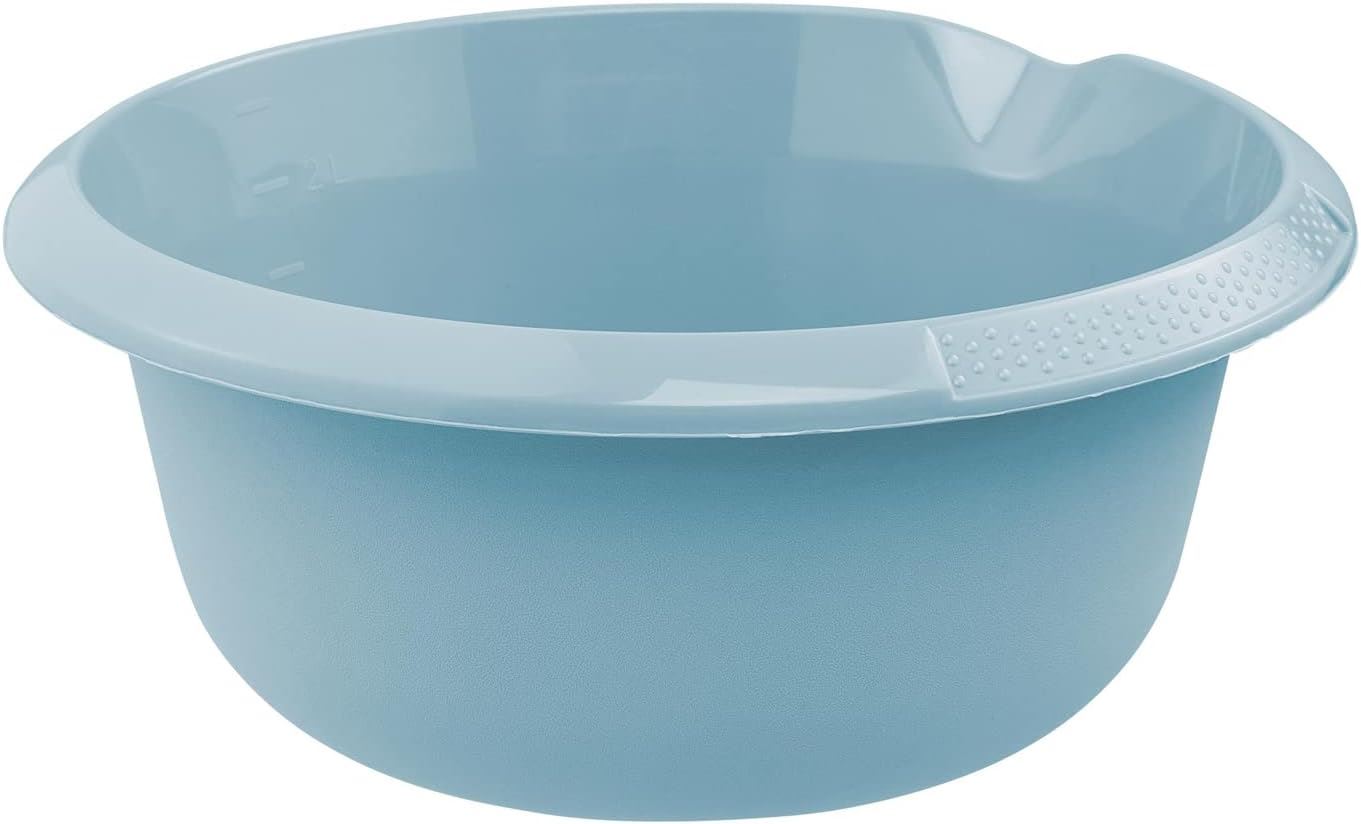 Universal Bowl with Spout Round, 2.5l / Ø 24 cm Björk Nordic Blue
