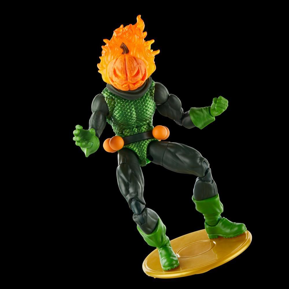Jack O’Lantern 6″ Action Figure – Marvel Legends Series F9024 by Hasbro – Spider-Man Comics Villain with Hovercraft & Pumpkin Grenade