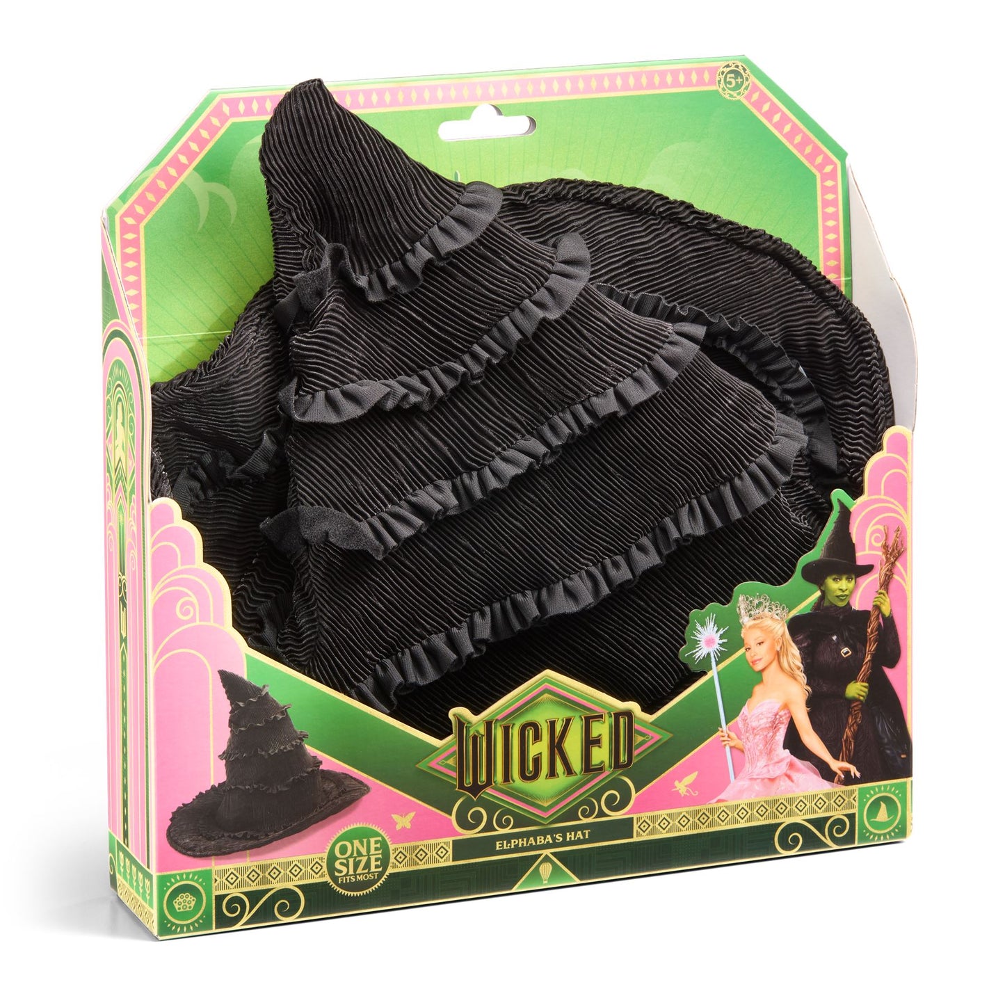 Elphaba’s Iconic Witch Hat - Licensed Wicked Film Costume & Collector’s Hat (NN3125)