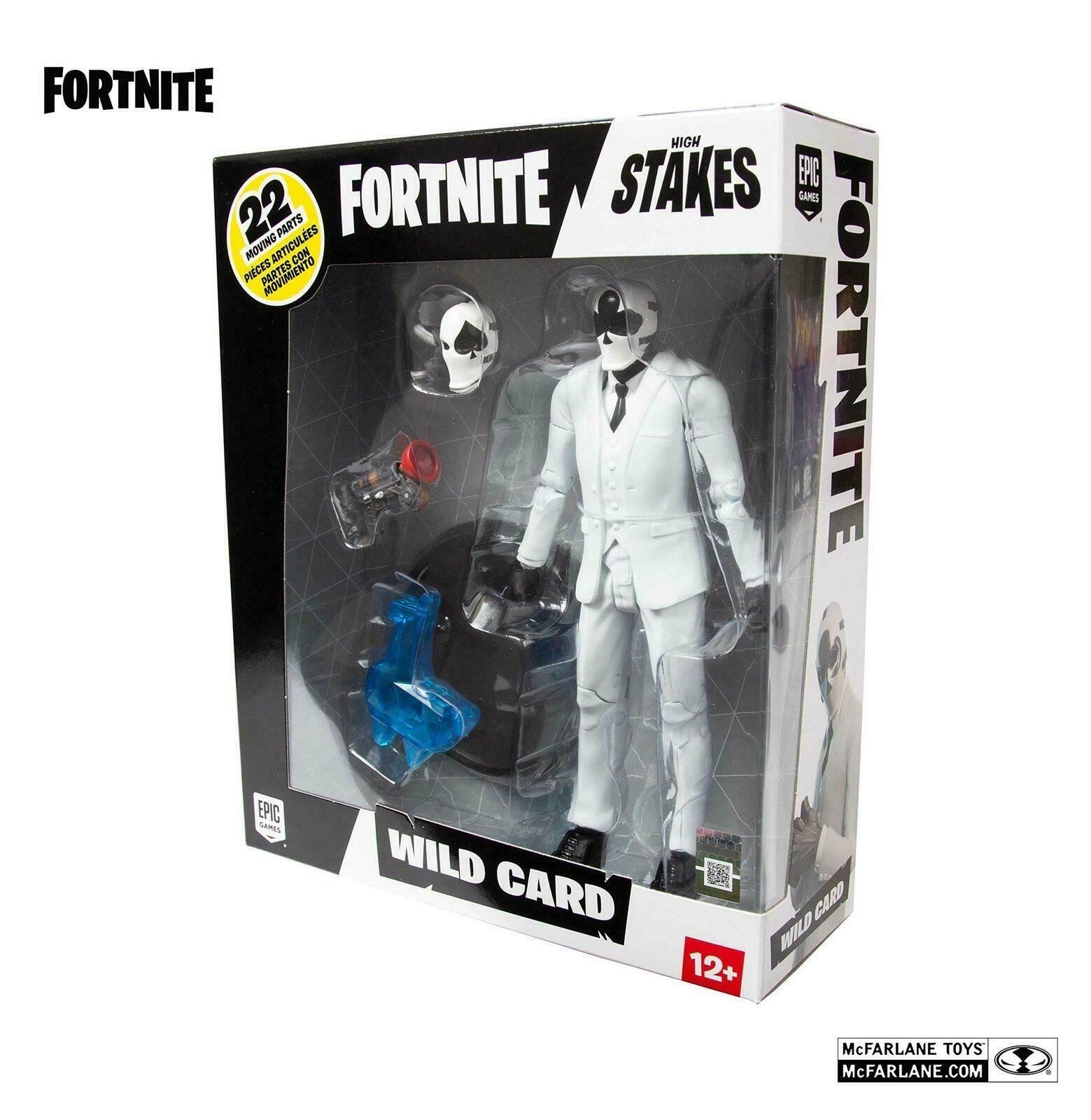 Fortnite High Stakes Wild Card Action Figure – McFarlane Toys Premium