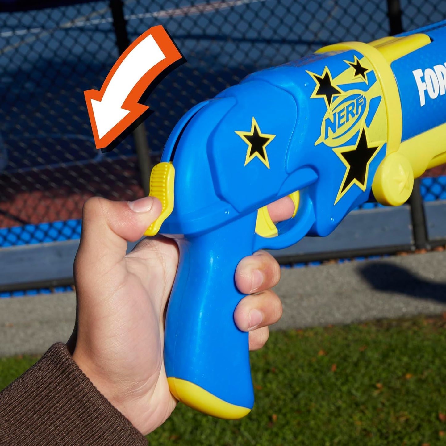 Half Tone Hero F8947 Dart Blaster Toy (Fortnite X NERF)