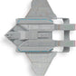 #21 / #68 Federation Attack Fighter Diecast Model Ship Window Boxed (Star Trek / Eaglemoss)