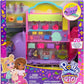 HWP19 (Polly Pocket) Kitty Airways Playset With 2 Micro Dolls And Pet
