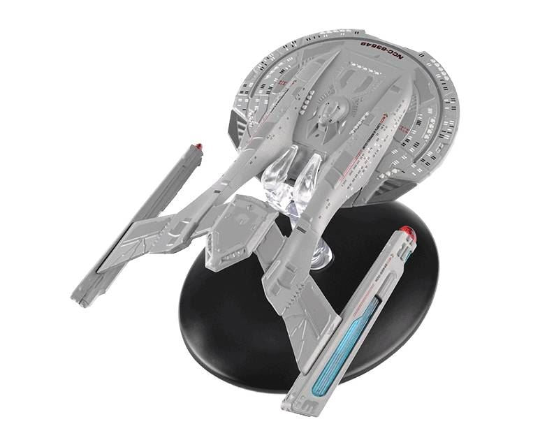 #12 U.S.S. Thunderchild NCC-63549 (Akira class) Model Diecast Ship (Eaglemoss / Star Trek)