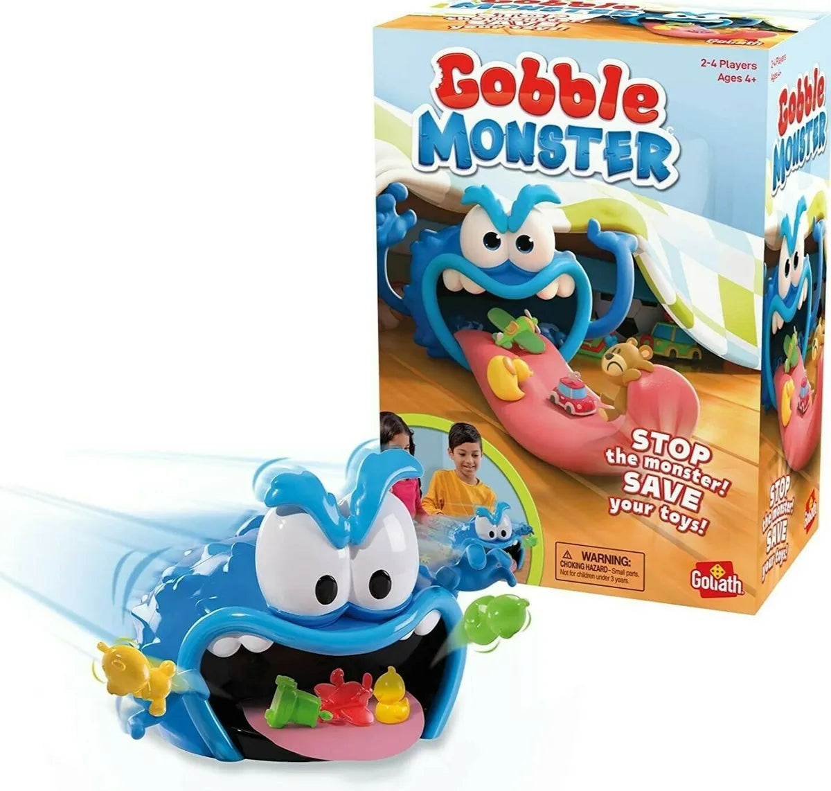 Goliath Games Gobble Monster 15" Kids Fun Action Game Ages 4+ For 2-4 Players