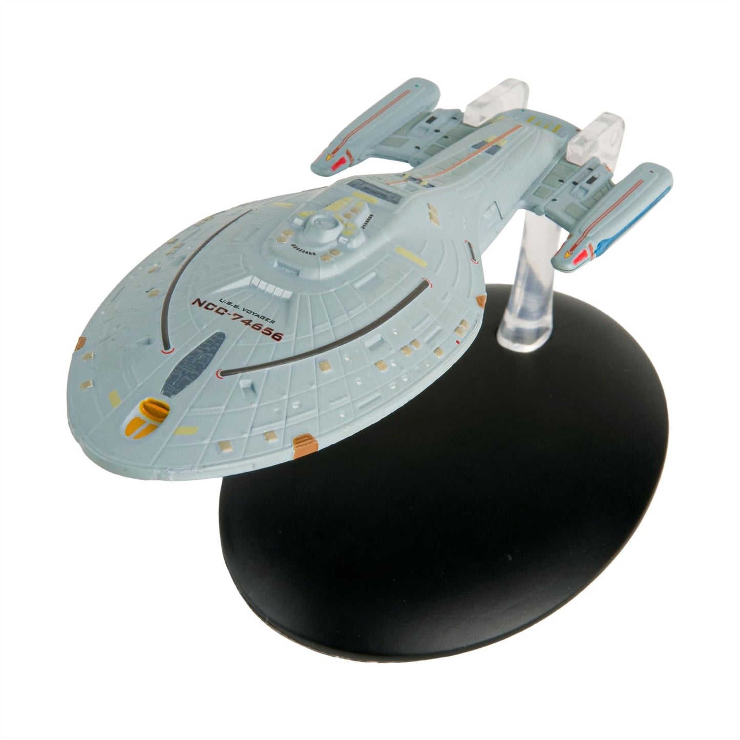 #06 U.S.S. Voyager NCC-74656 (Intrepid-class) Model Diecast Ship (Eaglemoss / Star Trek)