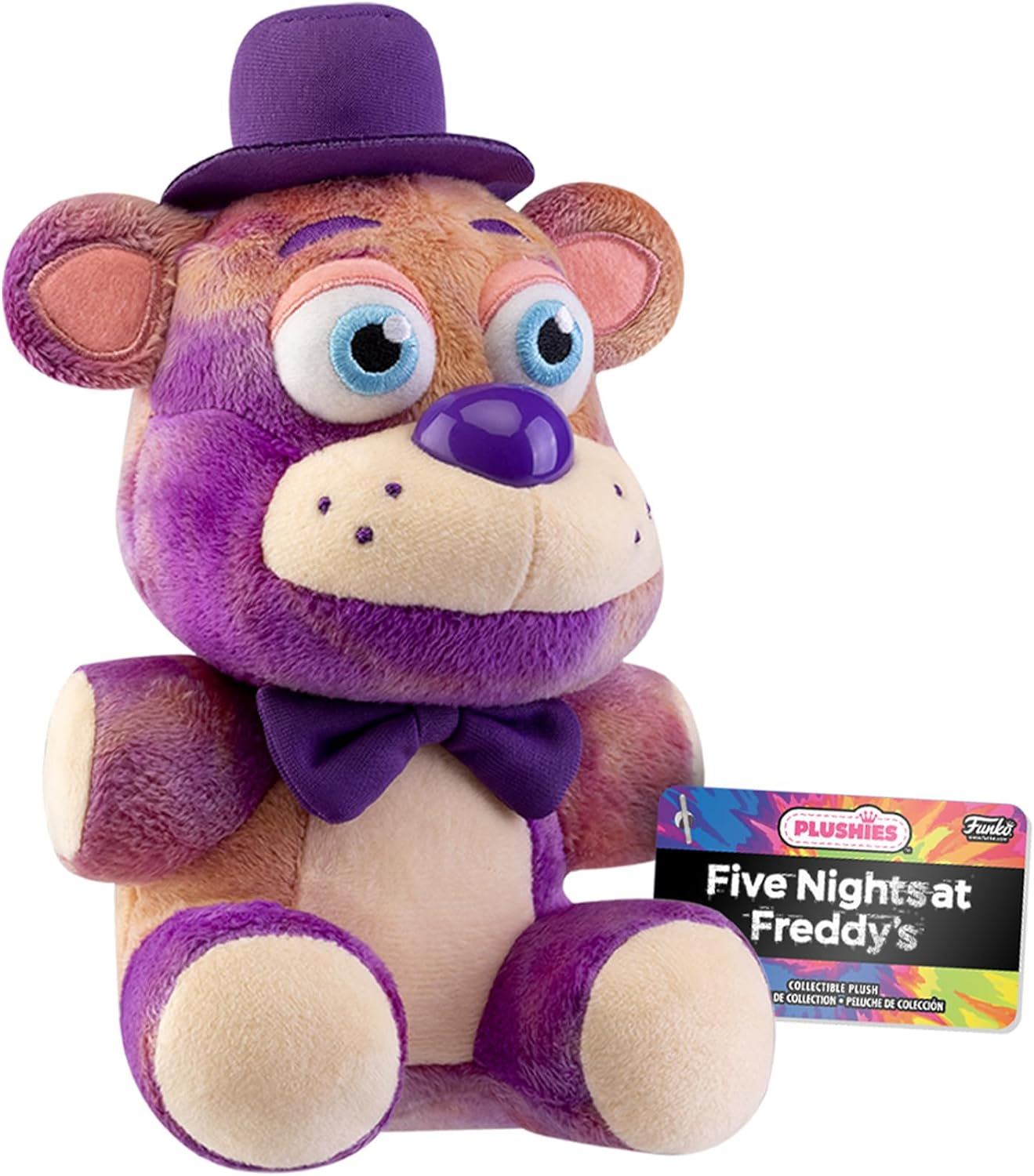 TIE-DYE FREDDY Special Edition Plushies FNAF 7"/18cm Soft Collectible Plush Toy (Five Night's at Freddy's)