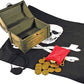 Melissa & Doug Wooden Pirate Chest Toy Pretend Play Ages 6+ 12576