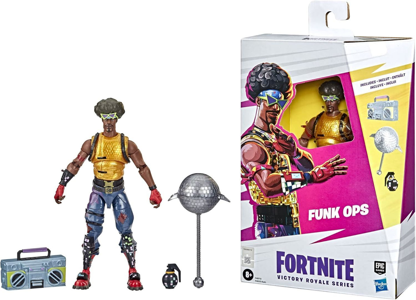 Fortnite Victory Royale Series Funk Ops 6" Action Figure With Accessories F4975