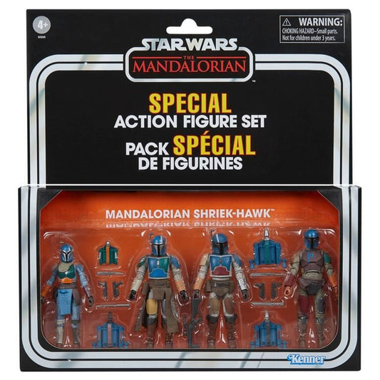 Mandalorian Shriek Hawk G0265 3.75" Collectible 4-Pack (Star Wars: The Vintage Collection)