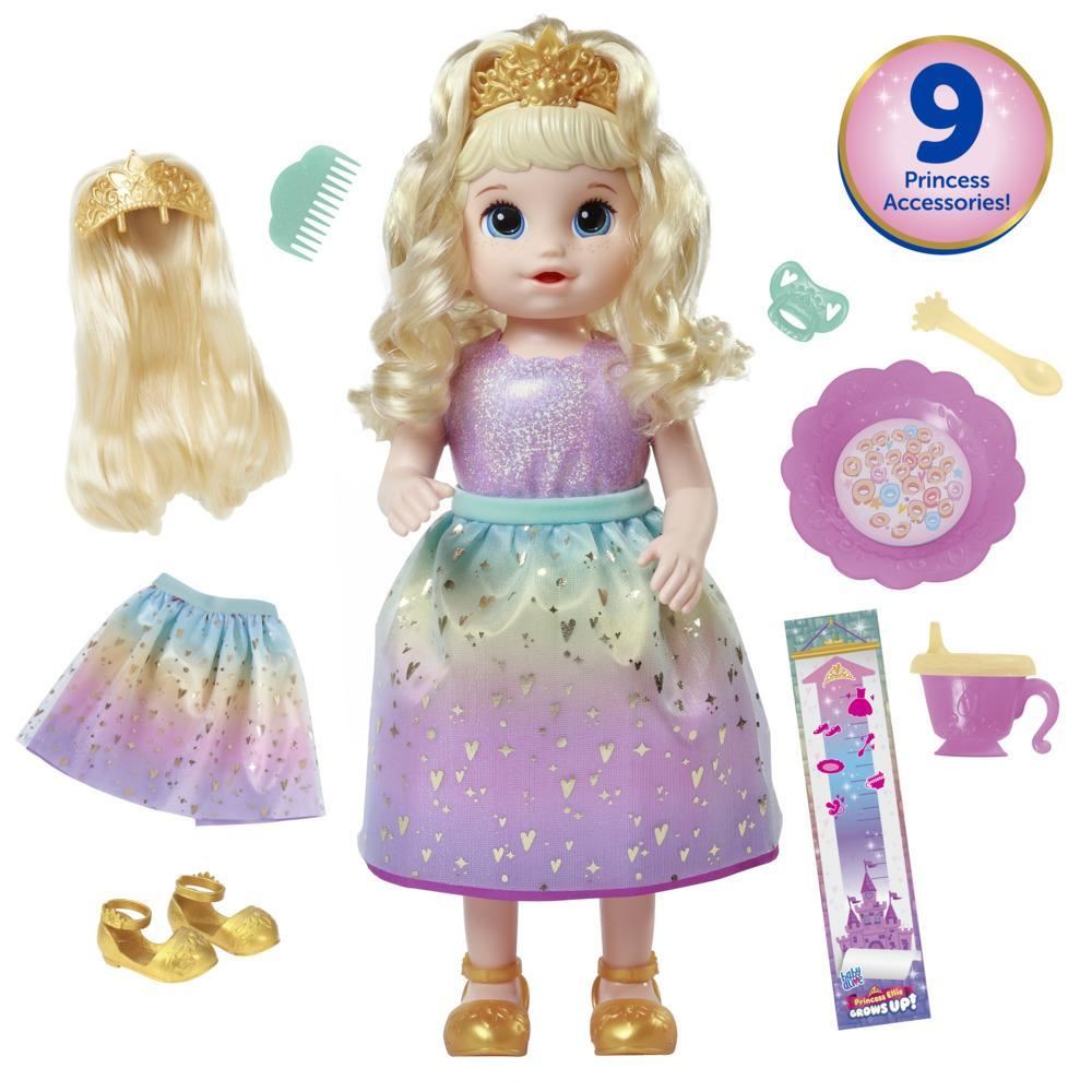 Princess Ellie Grows Up! Doll F5236 18" Growing Talking Baby Doll (Baby Alive)