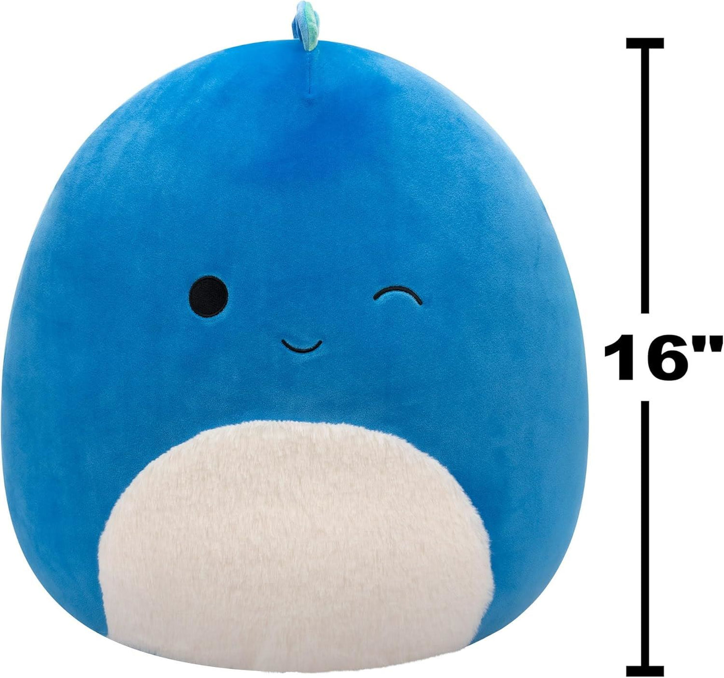 Brody the Winking Dark Dino 16″ Plush SQCR06633 – Squishmallows Ultrasoft Large Dinosaur Stuffed Toy | Official Kellytoy Collectible Plush