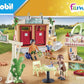 PLAYMOBIL Family Fun Campsite 71424 - Kids Camping Playset with Tent, Kitchen, Sanitary Area & 3 Figures