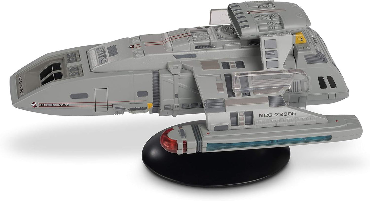 #14 Starfleet Runabout (U.S.S. Orinoco) XL EDITION Model Diecast Shuttle (Eaglemoss / Star Trek)