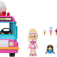 Ice Cream Truck AME0147 – Adopt Me! Lights & Sounds Vehicle Playset with Figures | Roblox-Inspired Role-Play Toy
